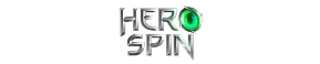 HeroSpin official logo on light background