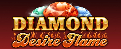 HeroSpin Diamond Empire Hold and Win slot game banner with gemstone